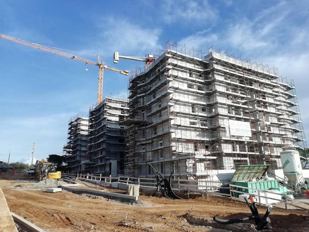 Cantiere social housing Toscana "Piombino Living"